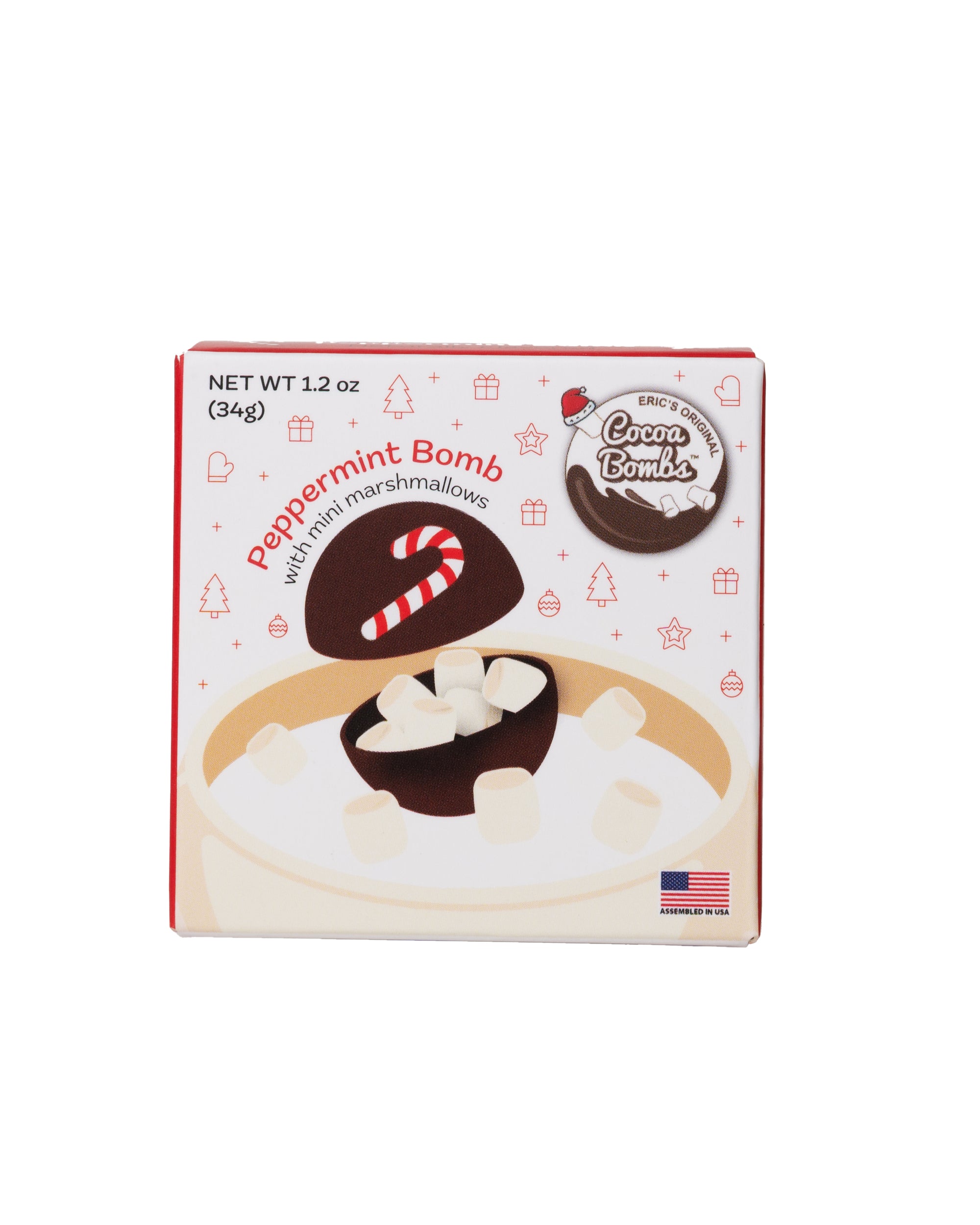 1 Pack Peppermint Cocoa Bomb