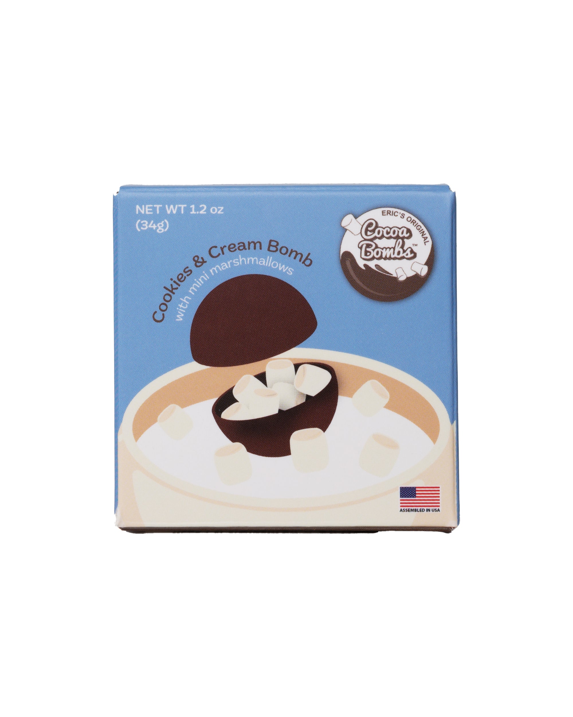 1 Pack Cookies and Cream Cocoa Bomb