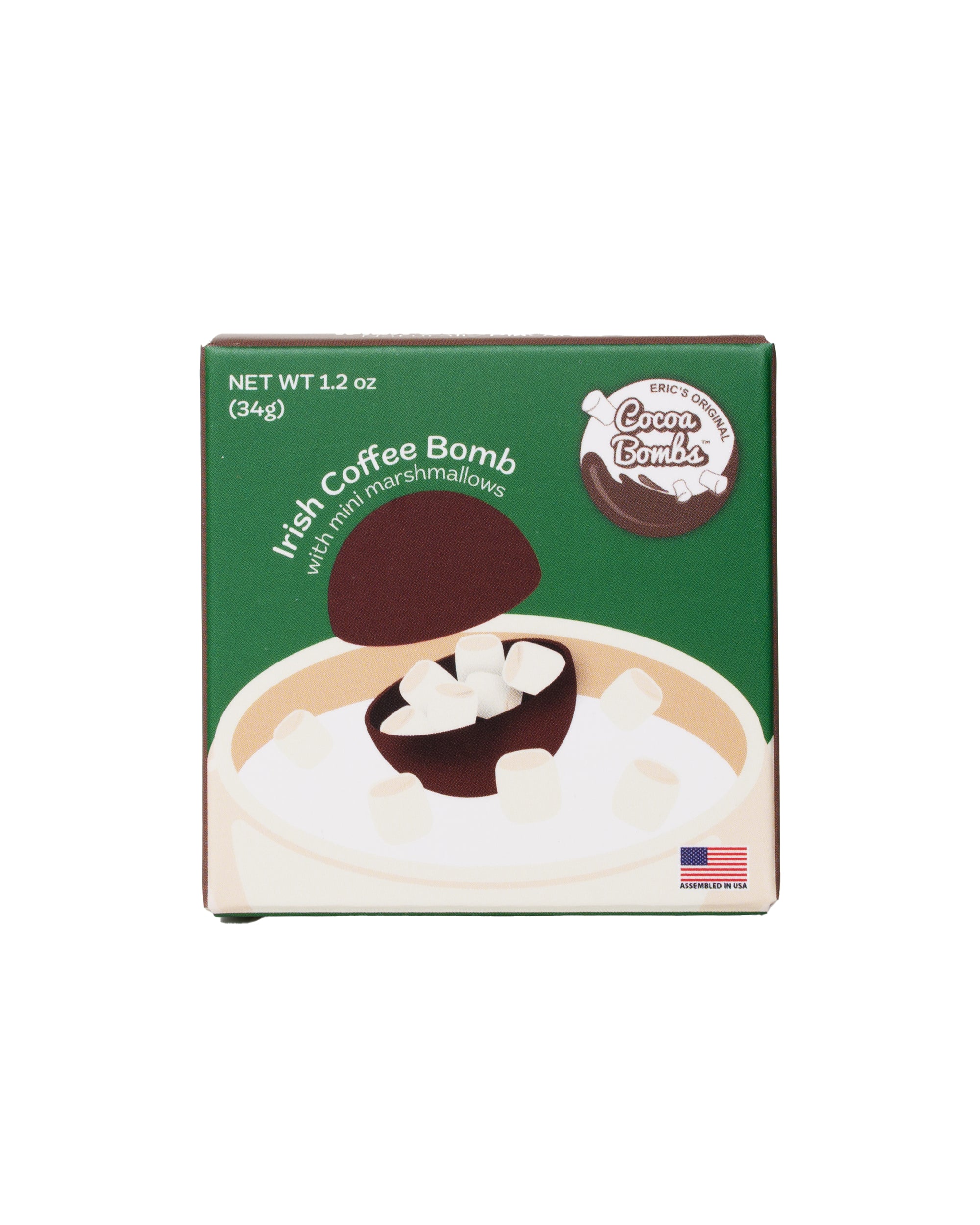 1 Pack Irish Coffee Cocoa Bomb