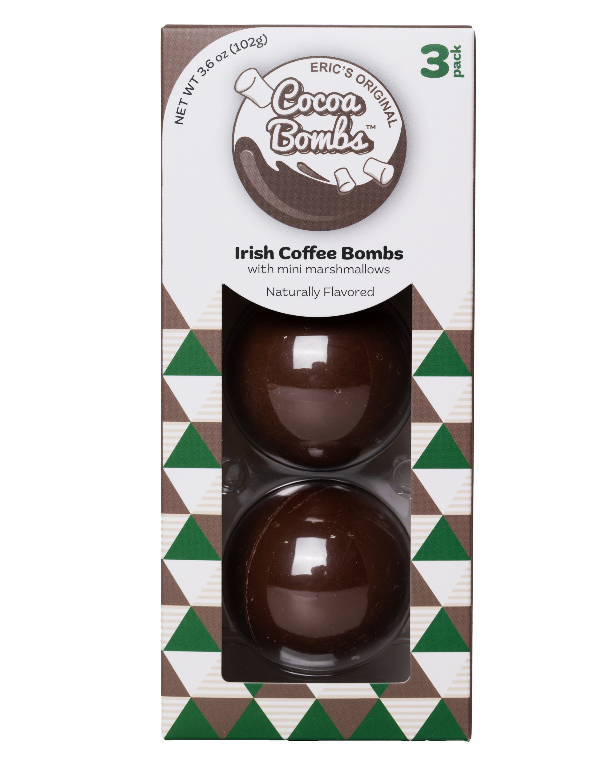 3 Pack Irish Coffee Cocoa Bombs