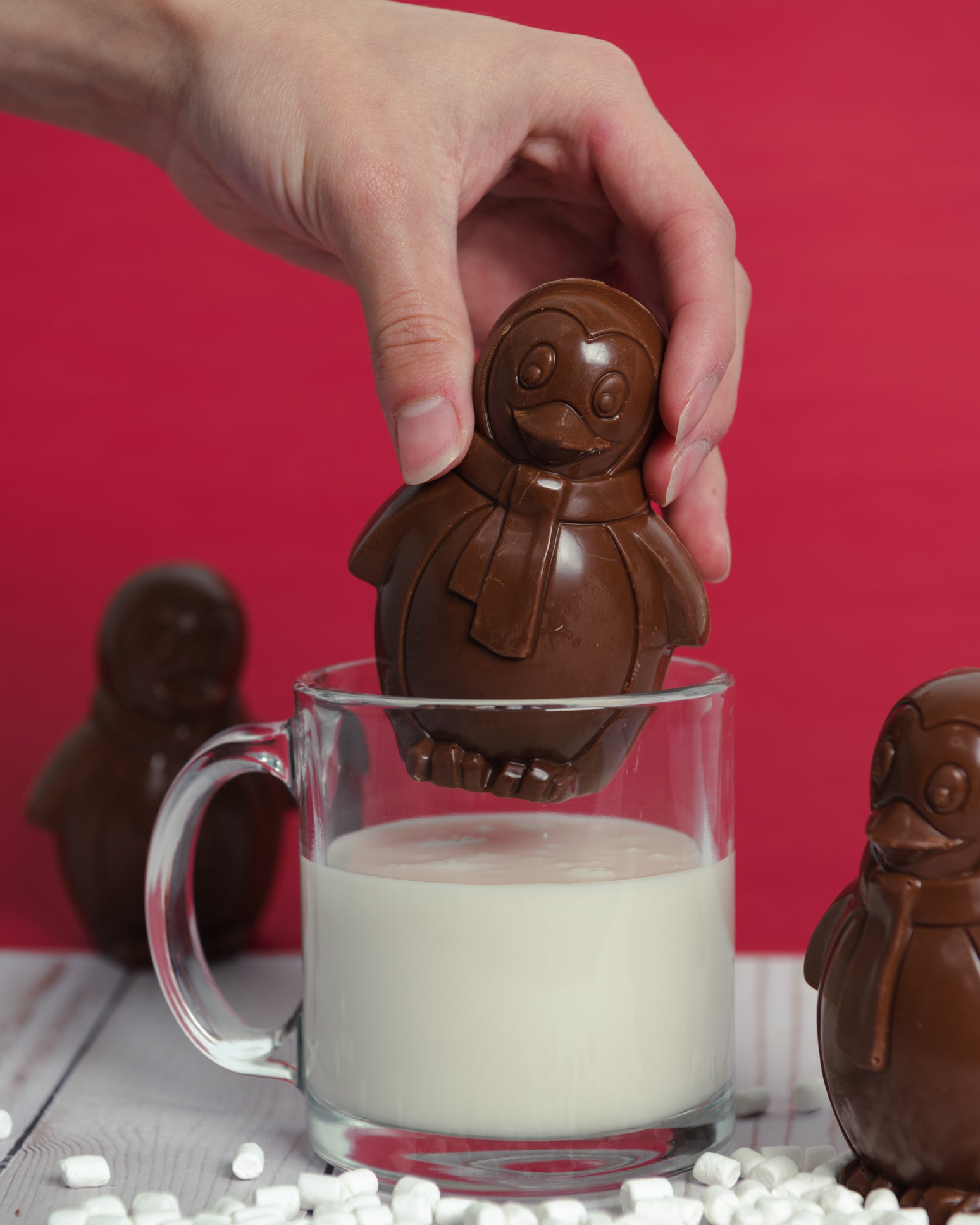 1 Pack Penguin Milk Chocolate Cocoa Bomb