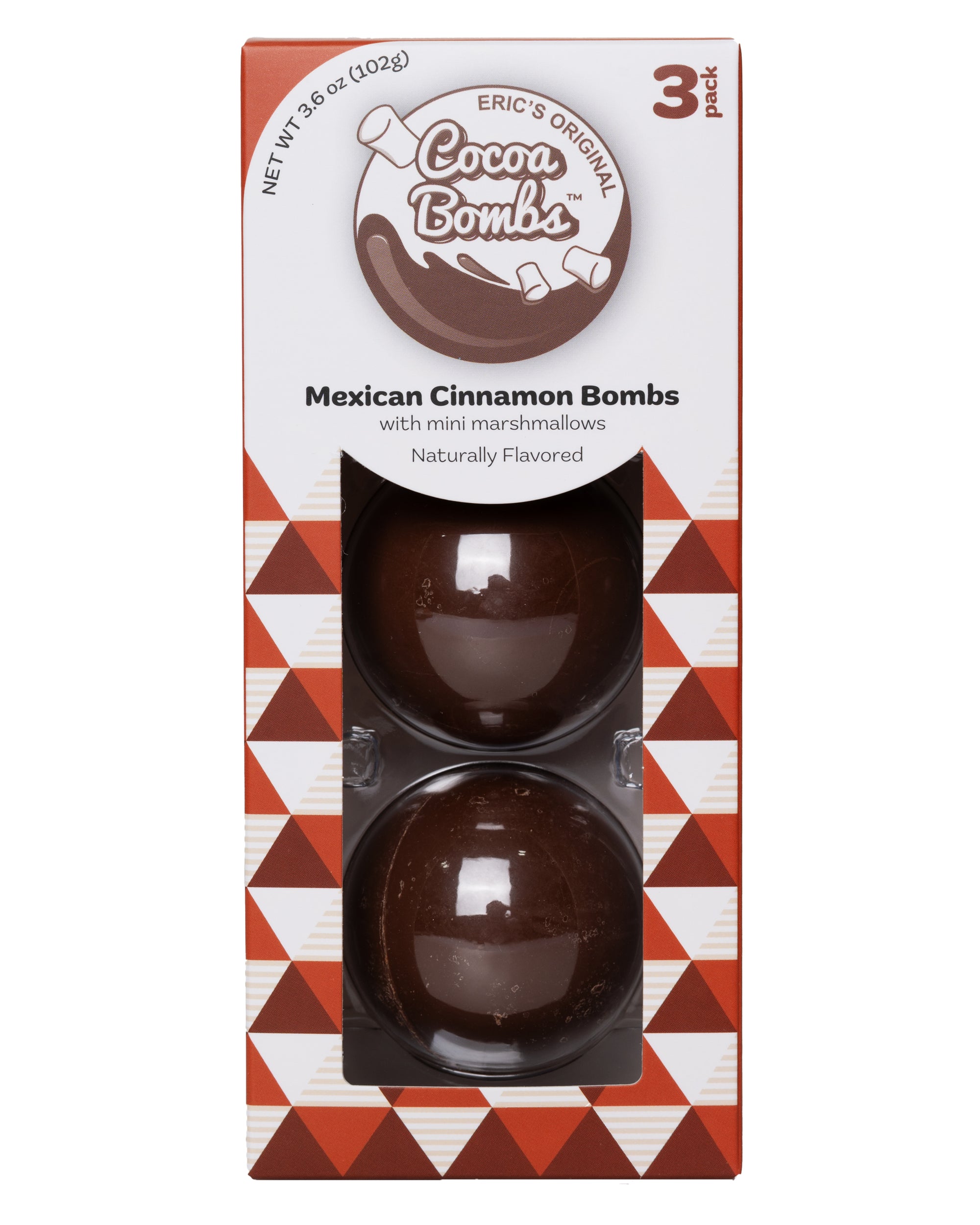 3 Pack Mexican Cinnamon Cocoa Bombs
