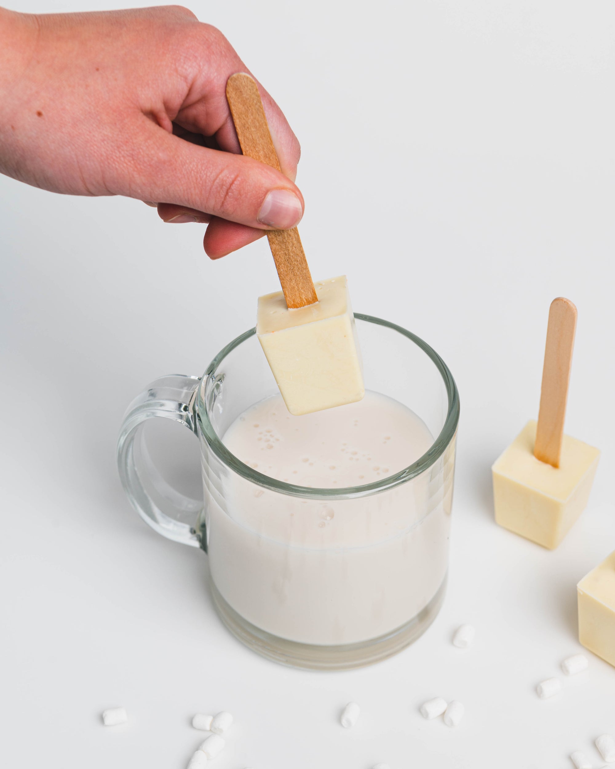 White Chocolate Hot Cocoa Stirrer (12 ct)